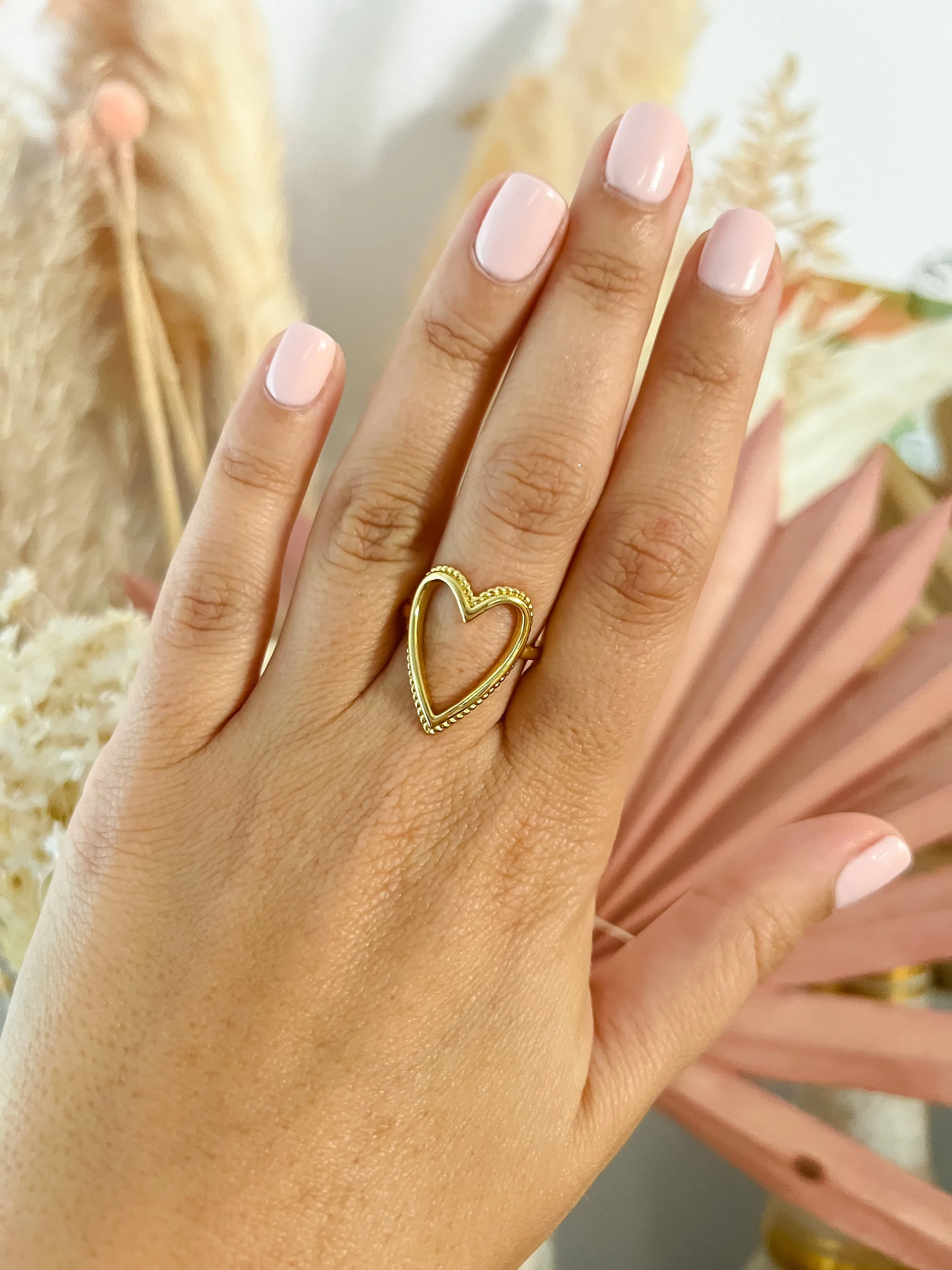 Sweet Heart Adjustable Ring sold by Mermaid & Me product image thumbnail 2