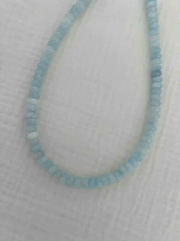 Blue Jade Beaded Necklace sold by Mermaid & Me