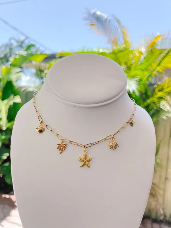Florida Charm Necklace sold by Mermaid & Me