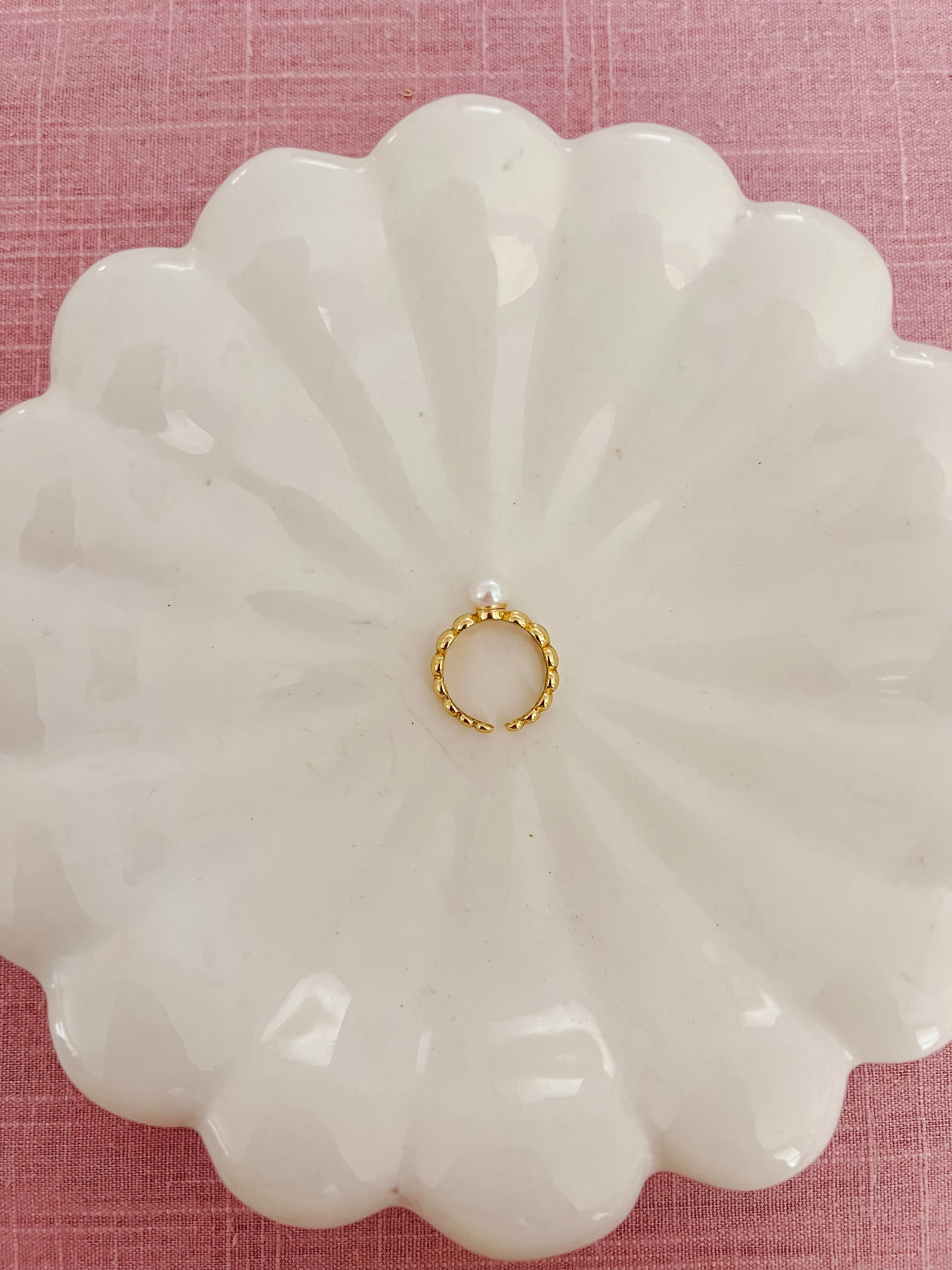 Pearl Bubble Ring sold by Mermaid & Me product image thumbnail 2