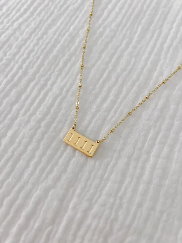 11:11 Necklace sold by Mermaid & Me