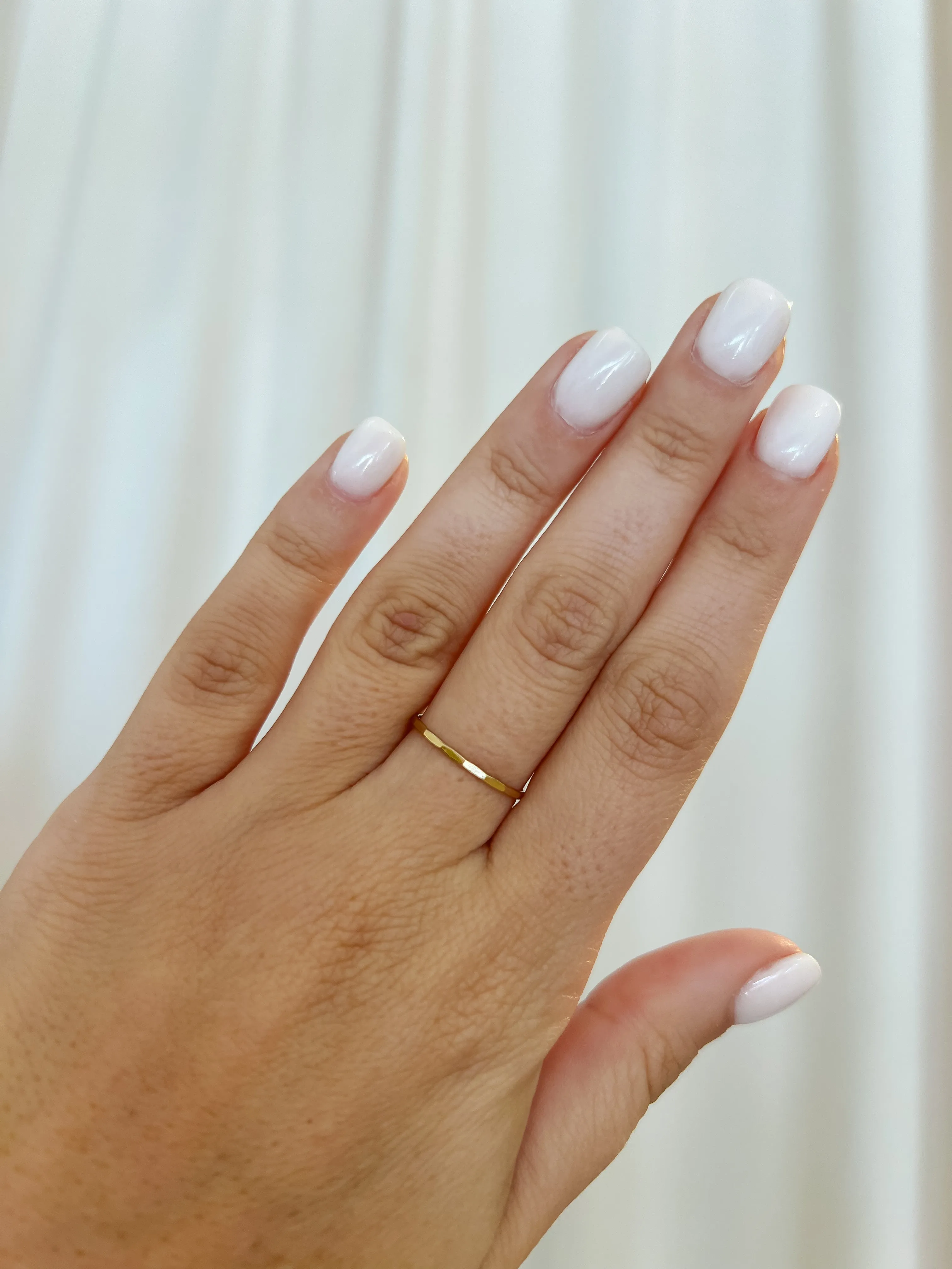 Hammered Gold Filled Ring sold by Mermaid & Me