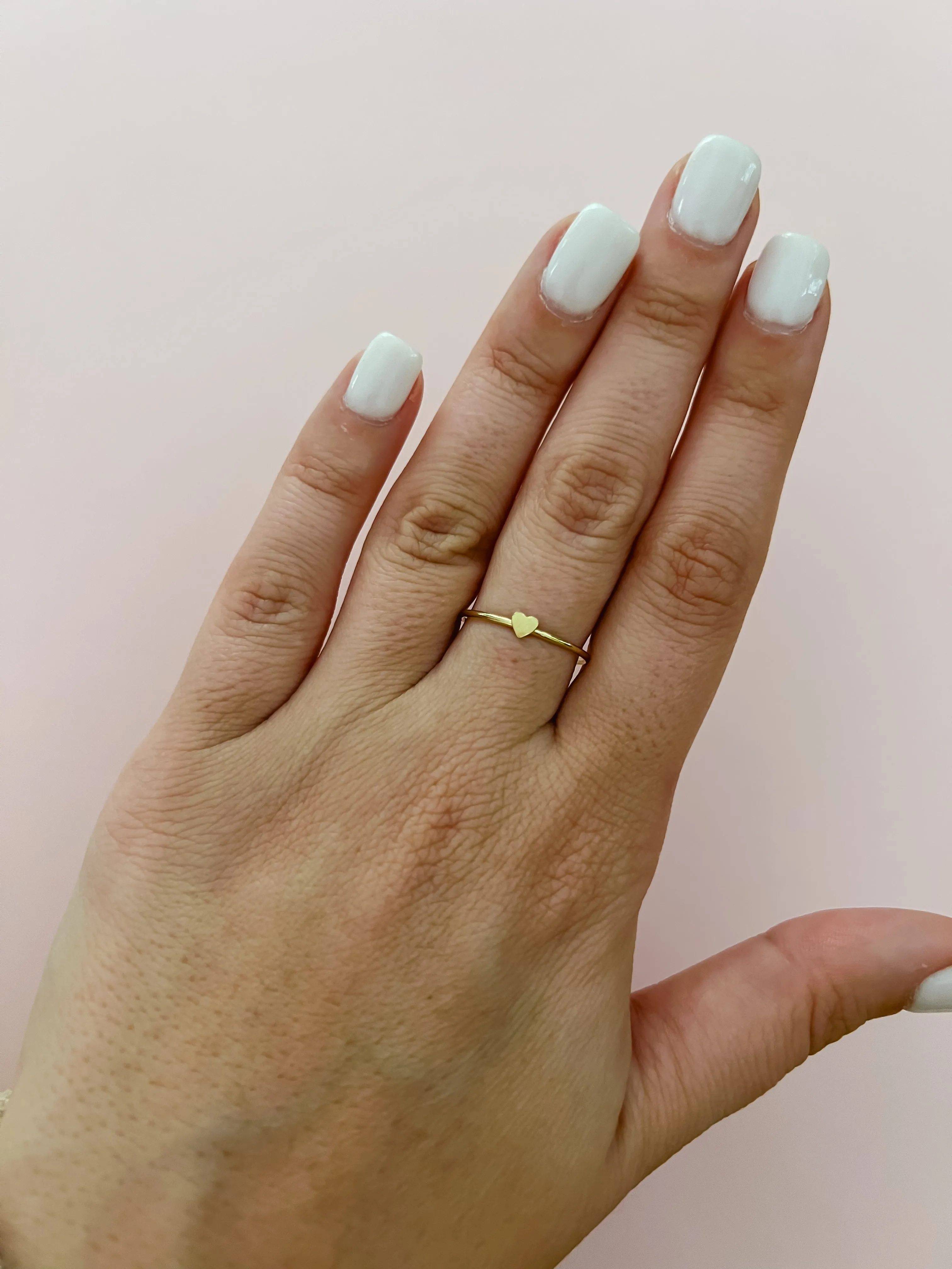 Gold Filled Heart Ring sold by Mermaid & Me