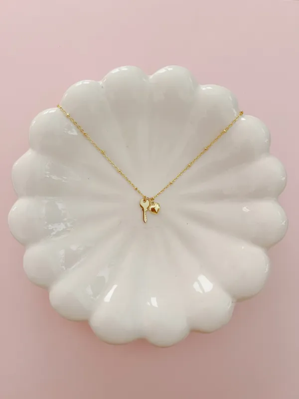Key To My Heart Necklace sold by Mermaid & Me