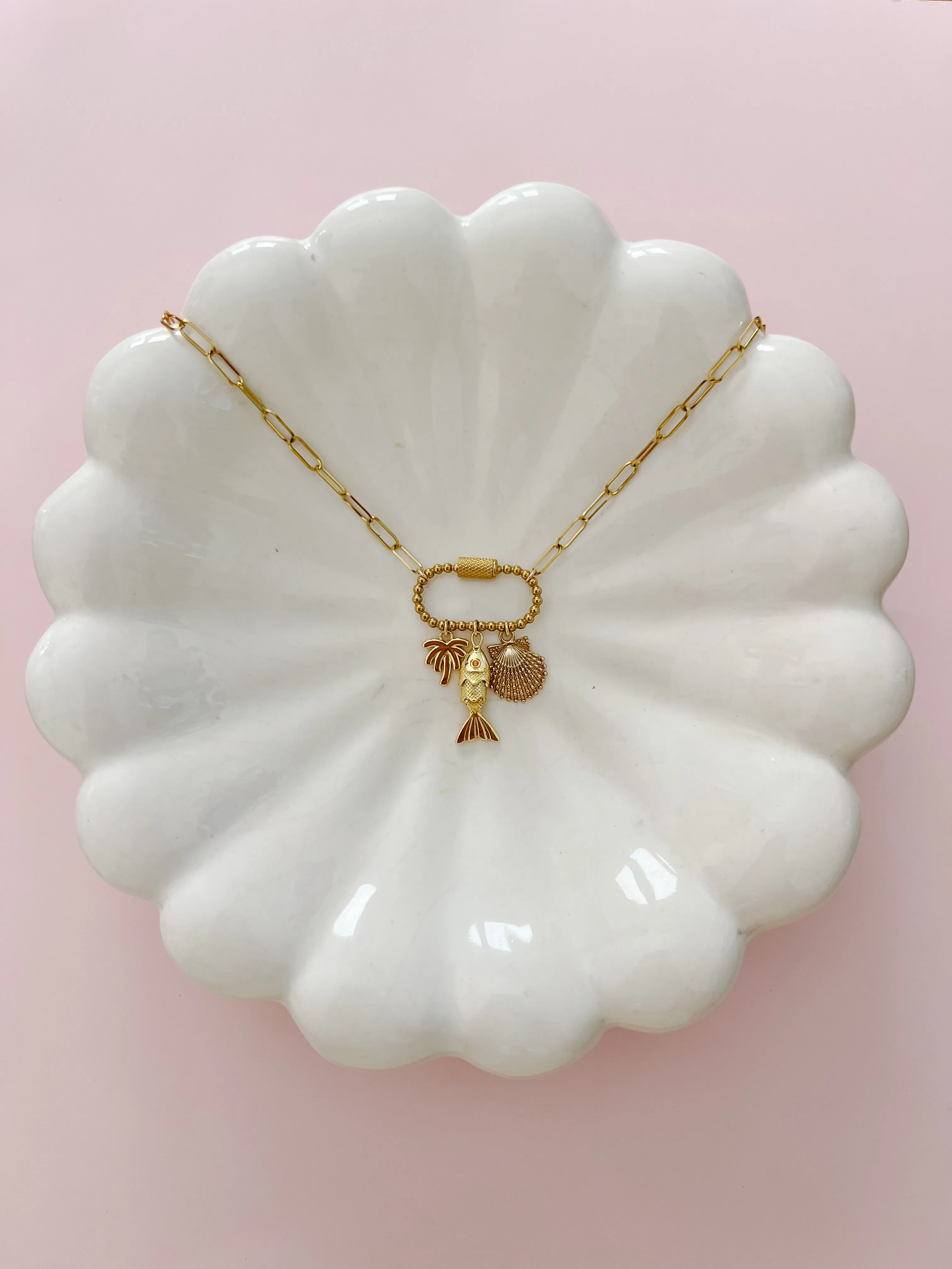 Golden Paradise Necklace sold by Mermaid & Me