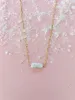 Rectangle Freshwater Pearl Necklace sold by Mermaid & Me