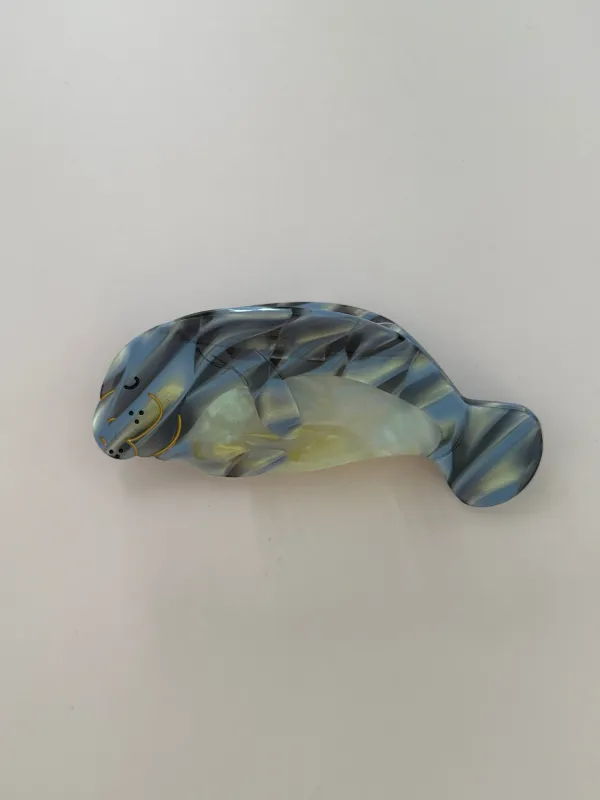 Manatee Hair Clip sold by Mermaid & Me