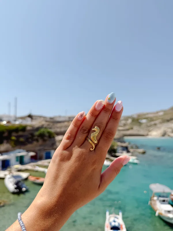 Seahorse Ring sold by Mermaid & Me