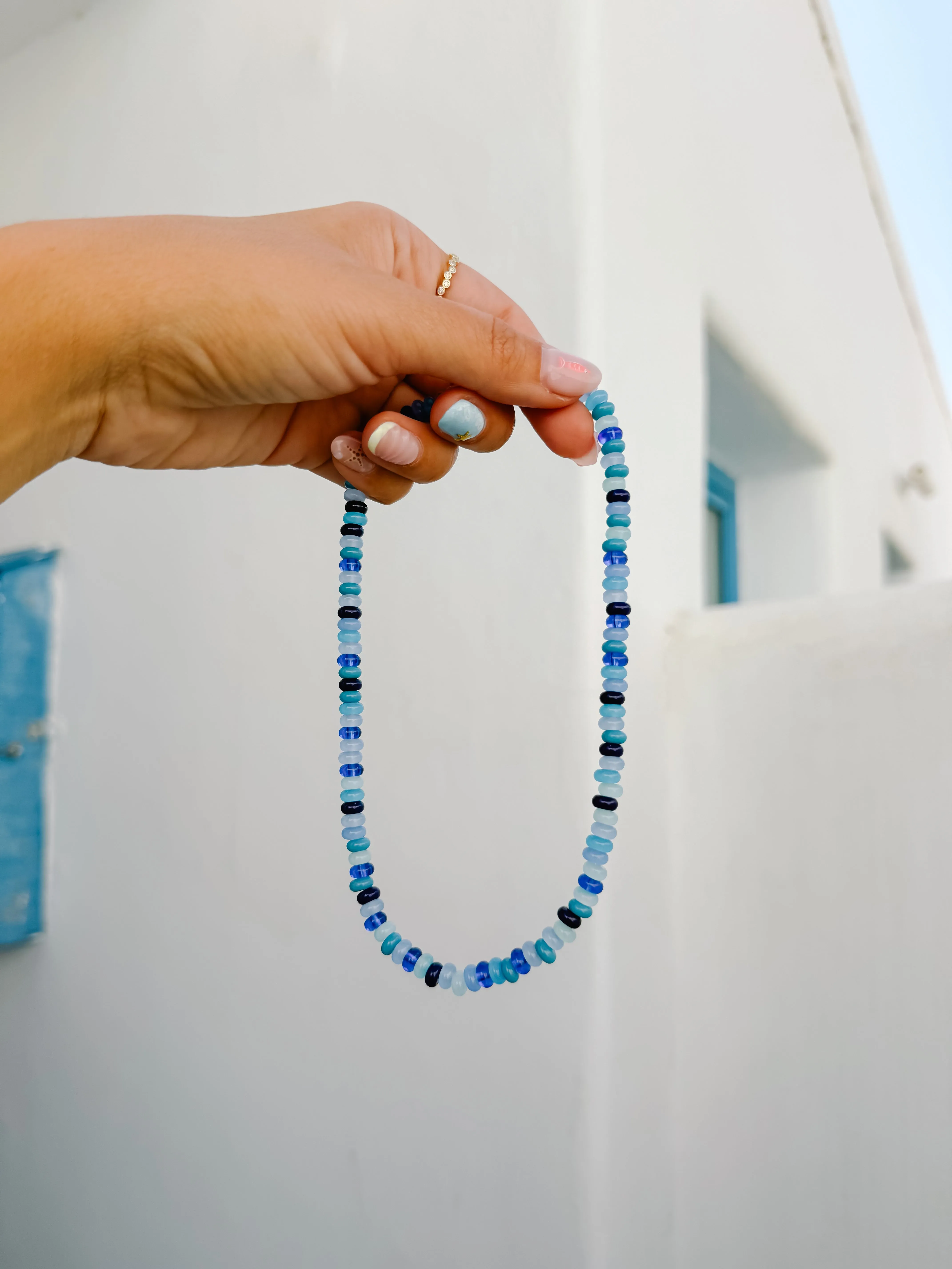 Aegean Blues Necklace sold by Mermaid & Me