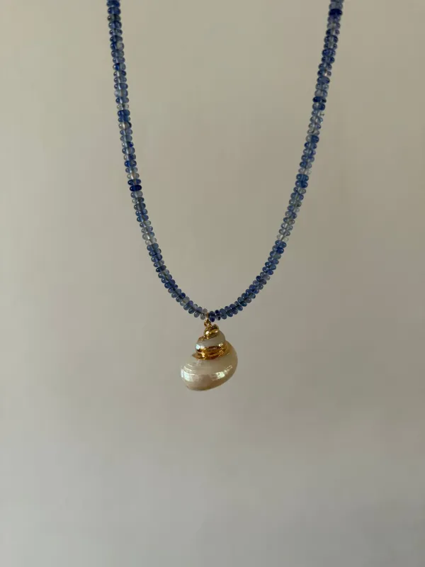 Turbo Shell Beaded Necklace sold by Mermaid & Me
