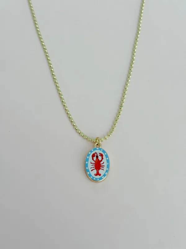 Lobster Necklace sold by Mermaid & Me