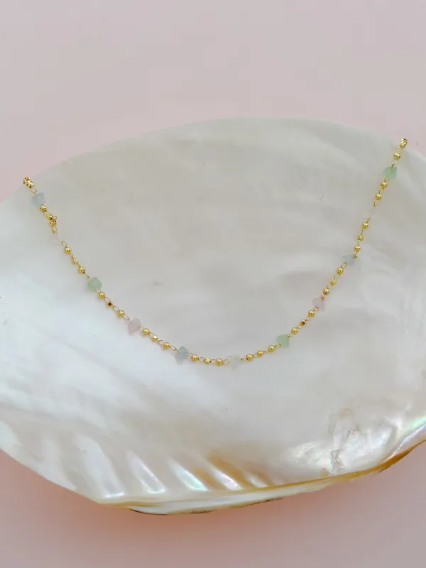 Pastel Layering Necklace sold by Mermaid & Me