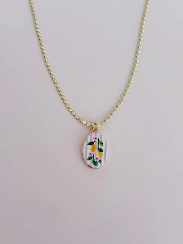 Lemon Necklace sold by Mermaid & Me