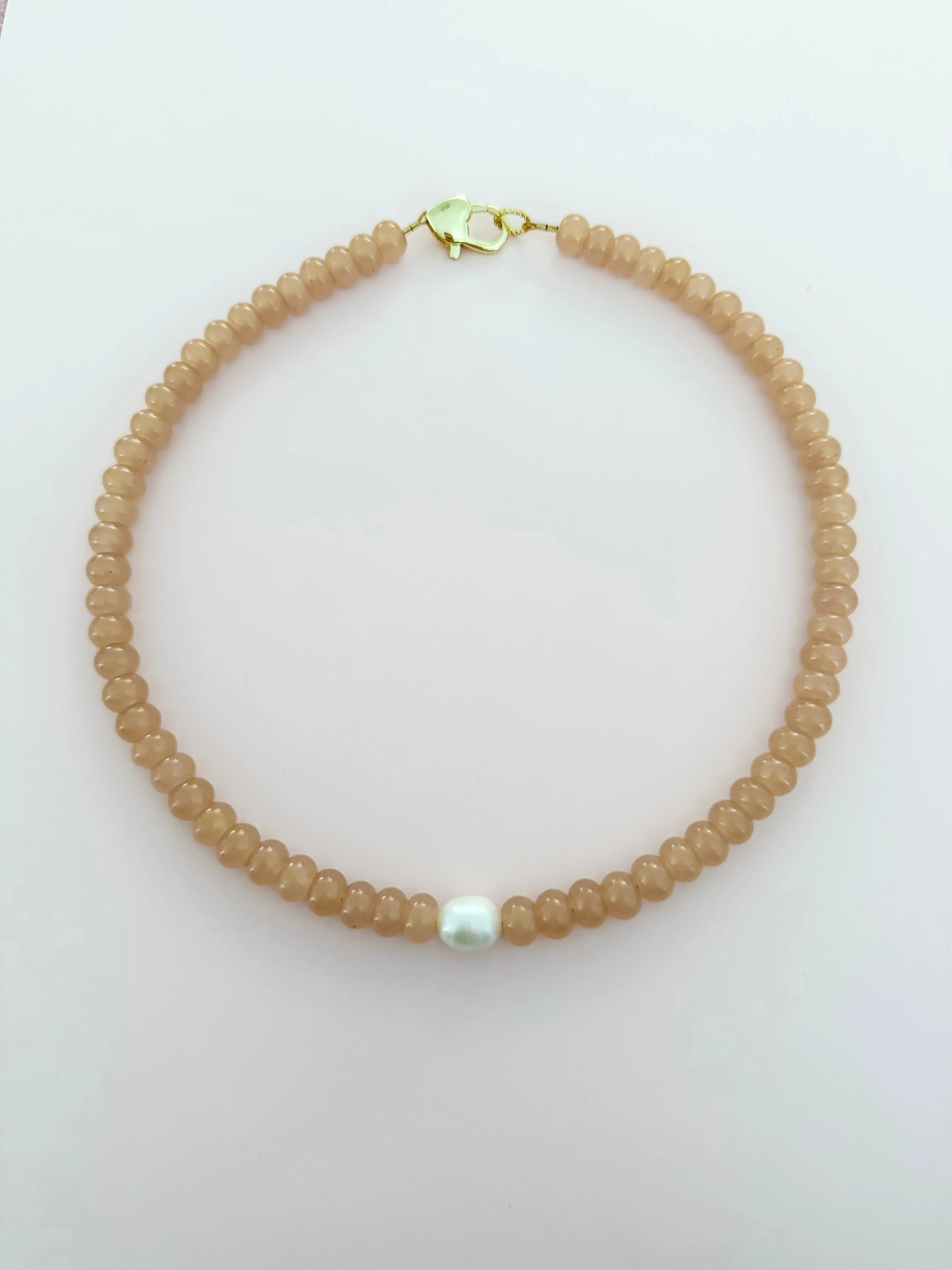 Sunstone Beaded Necklace sold by Mermaid & Me