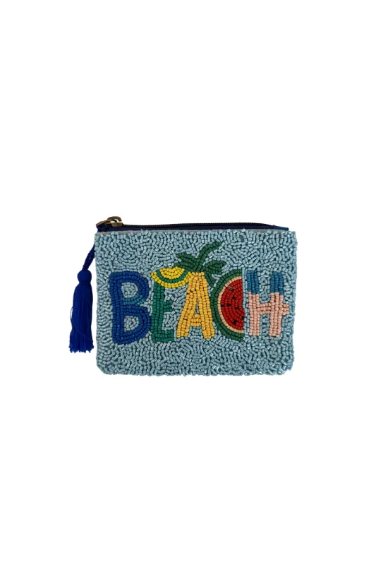 Beach Coin Pouch sold by Mermaid & Me