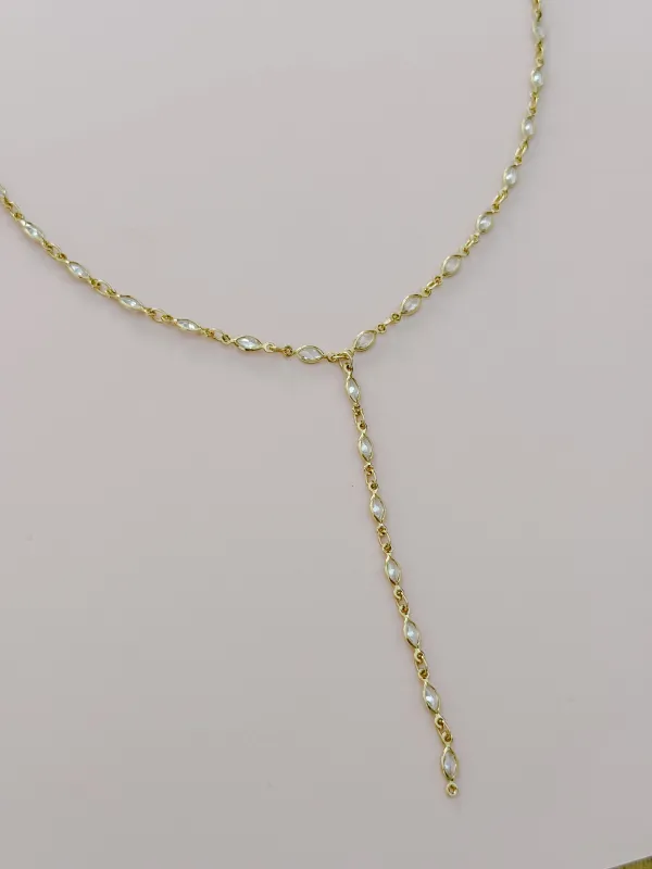 Wonderland Lariat Necklace sold by Mermaid & Me