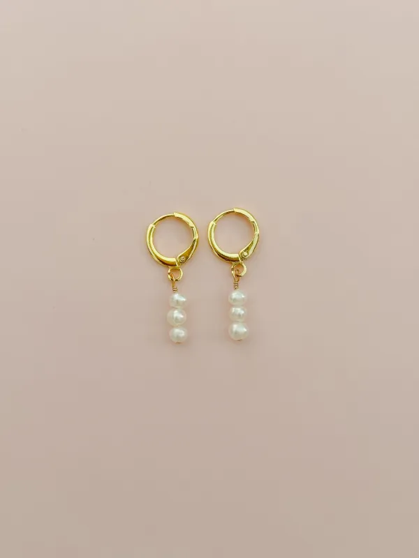 Pearly Girly Earrings sold by Mermaid & Me