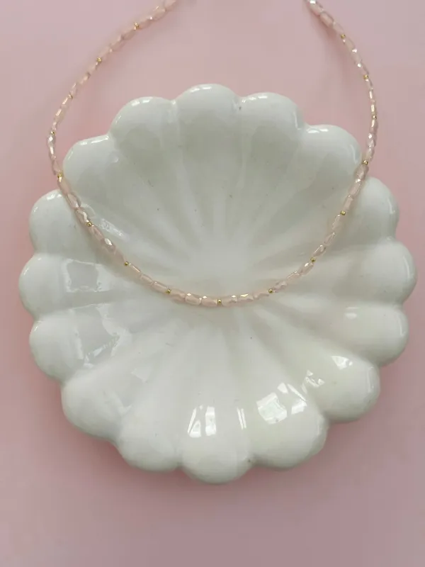 Champagne Necklace made by Mermaid & Me