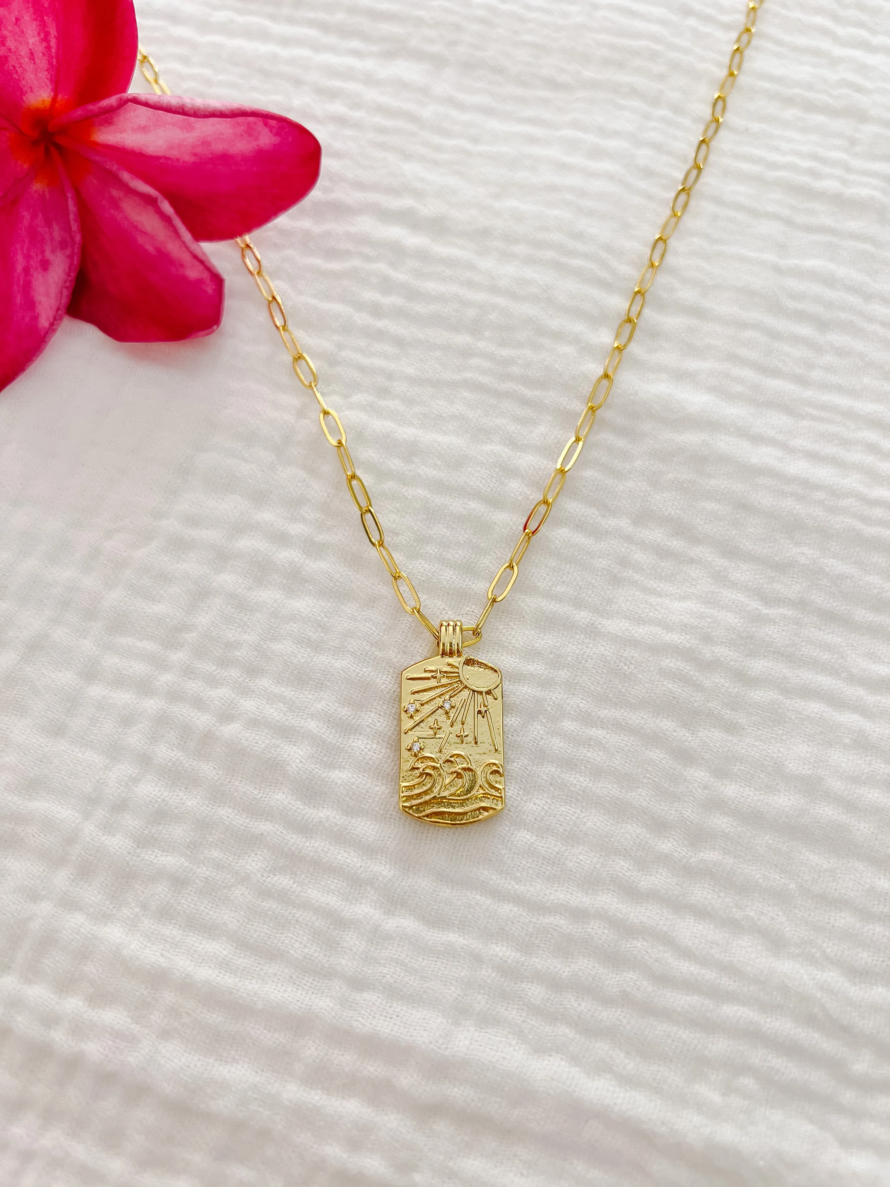 Sunshine at Sea Necklace sold by Mermaid & Me