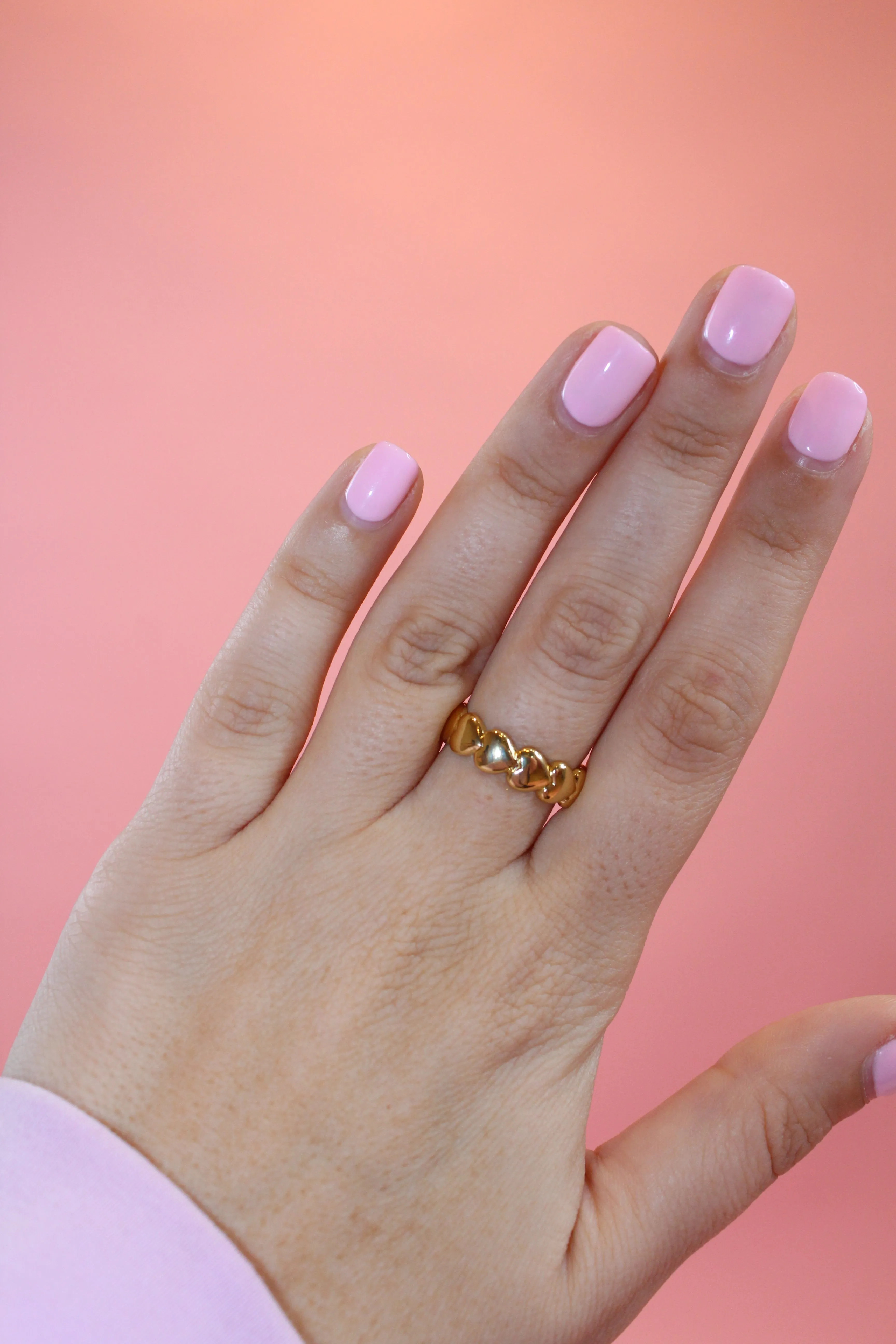 Lover Heart Adjustable Ring sold by Mermaid & Me product image thumbnail 3