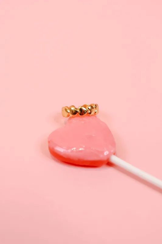 Lover Heart Adjustable Ring sold by Mermaid & Me