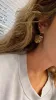 Monstera Leaf Huggie Hoop Earrings sold by Mermaid & Me