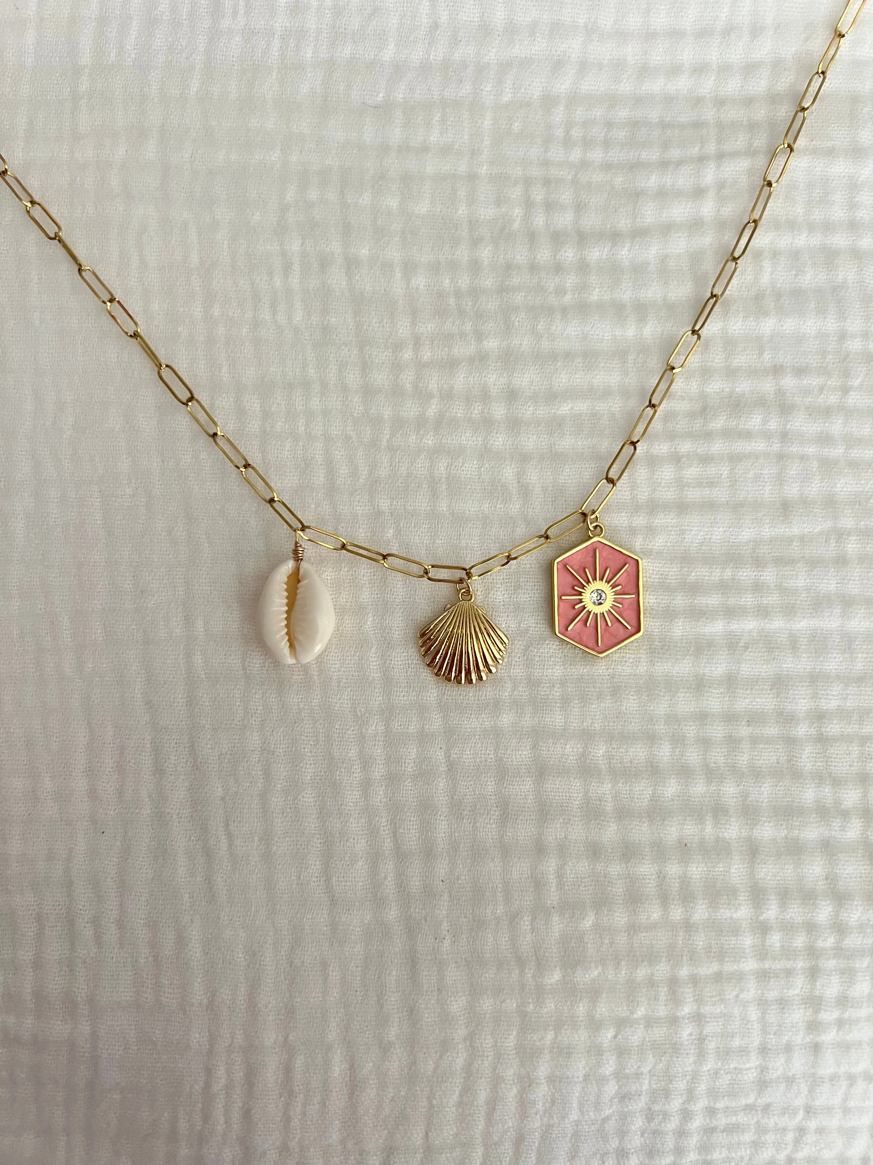 Custom Charm Necklace for Allison sold by Mermaid & Me