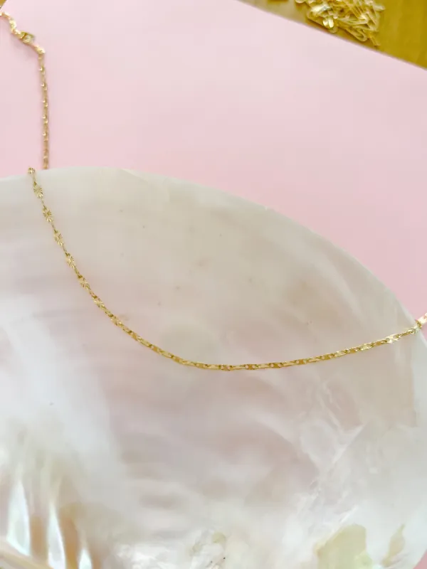 Sunburst Layering Necklace Chain sold by Mermaid & Me