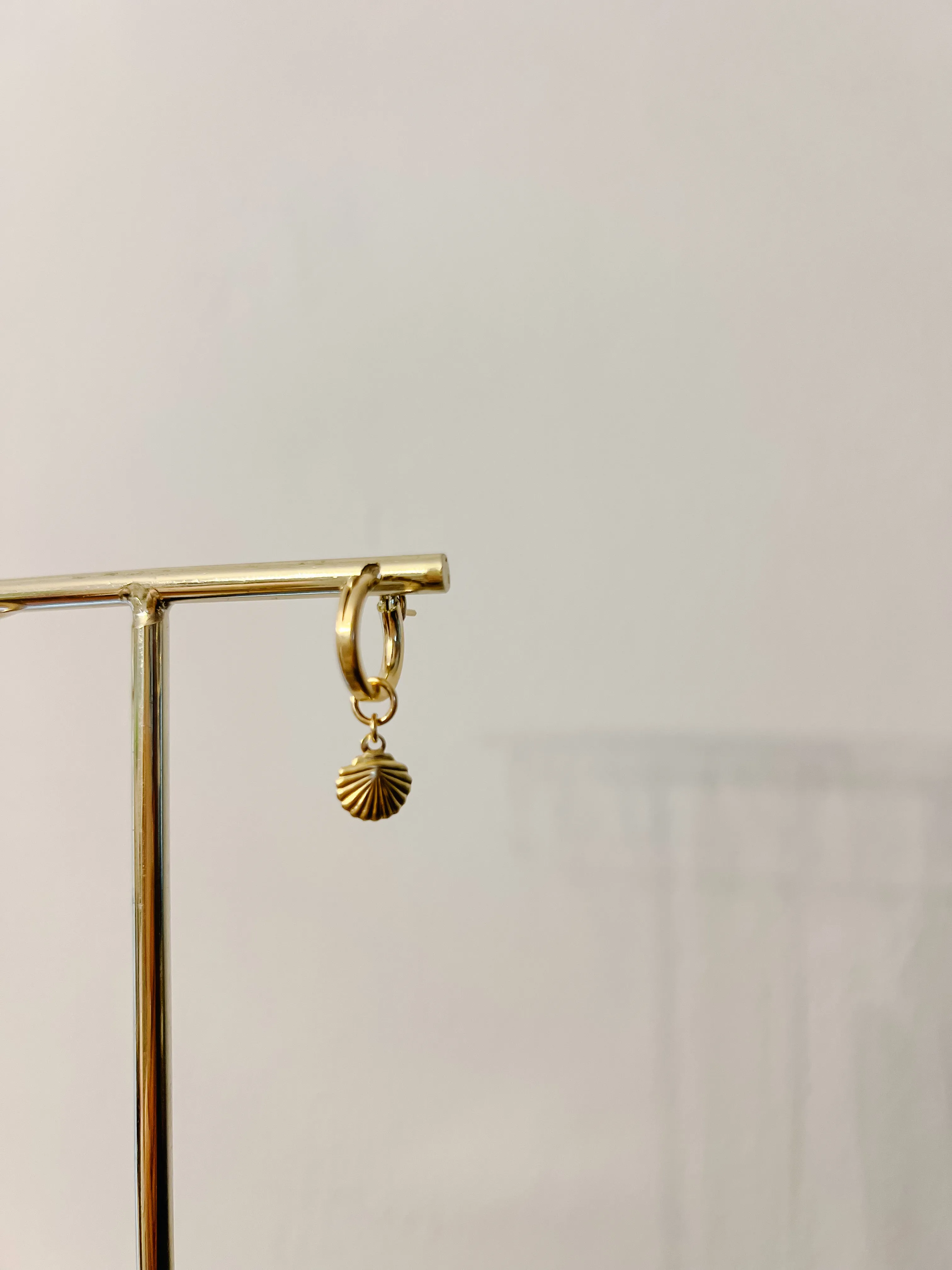 Gold Filled Medium Seashell Earring Charms sold by Mermaid & Me product image thumbnail 2