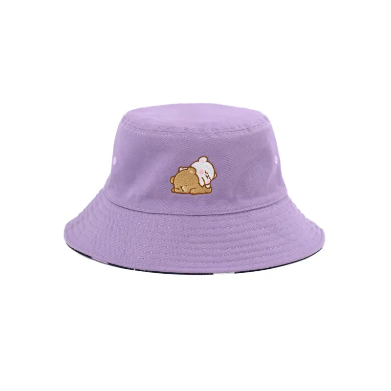 Reversible Bucket Hat - Cosmic Dreams sold by Milk Mocha Bear