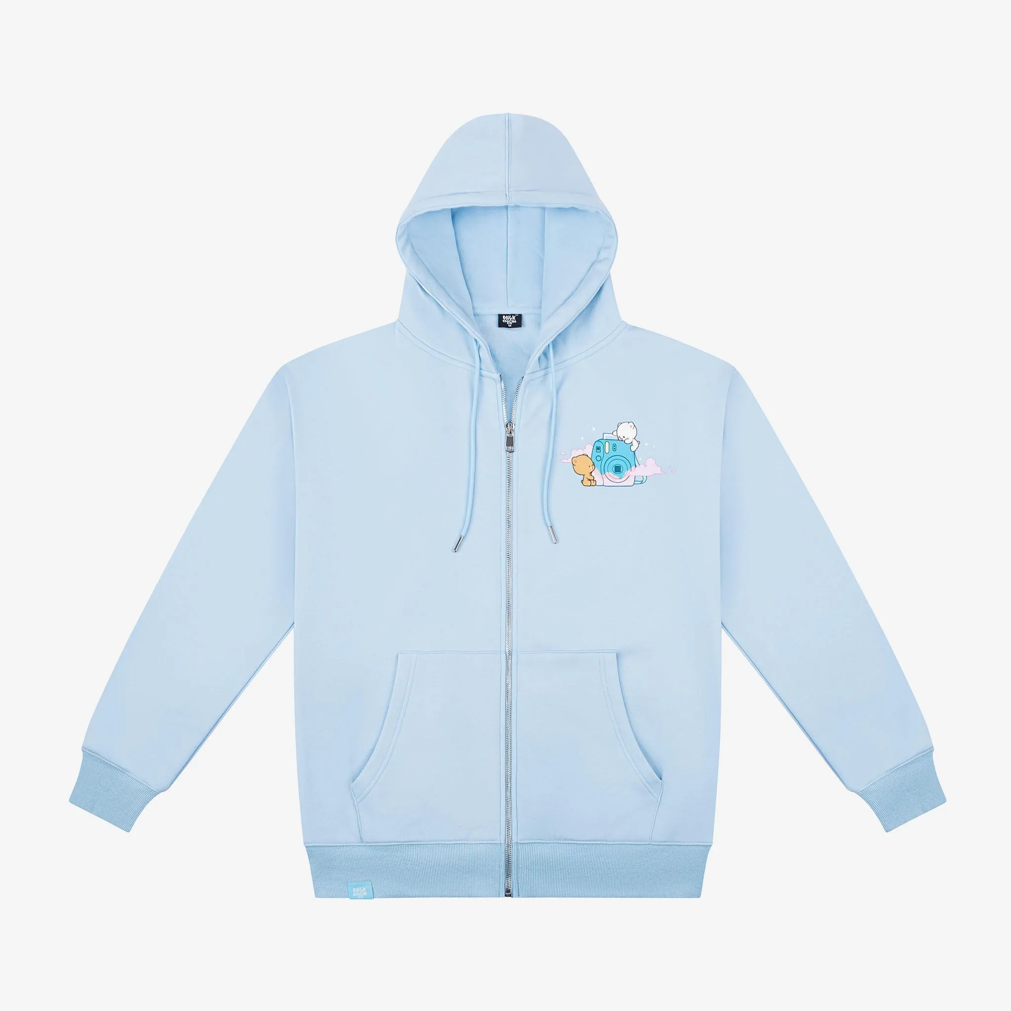 Clouds Snapshot Hoodie - Blue sold by Milk Mocha Bear