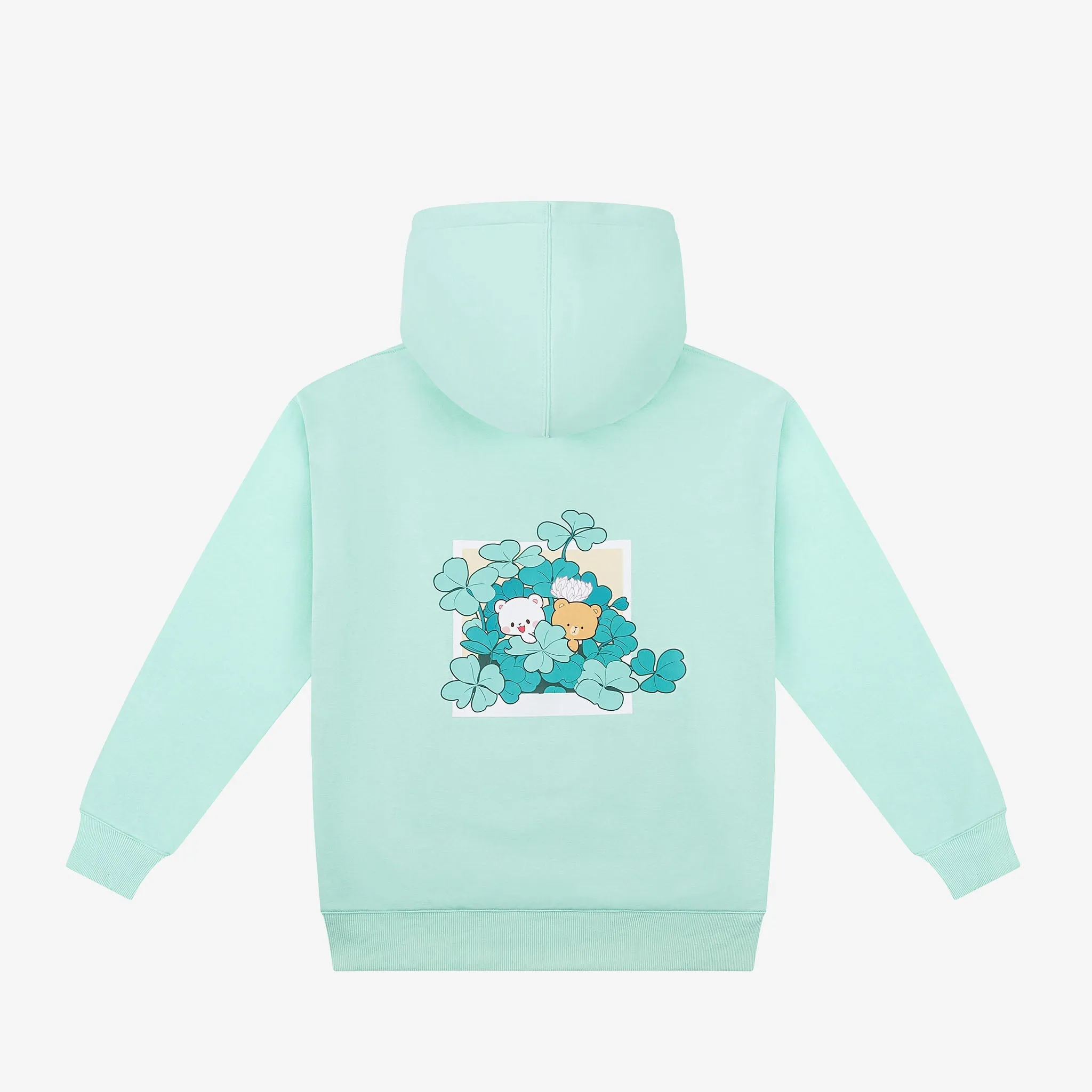 Clover Snapshot Hoodie - Green sold by Milk Mocha Bear product image thumbnail 2