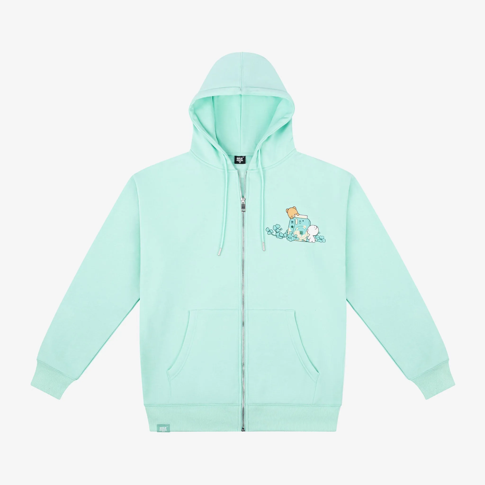 Clover Snapshot Hoodie - Green sold by Milk Mocha Bear