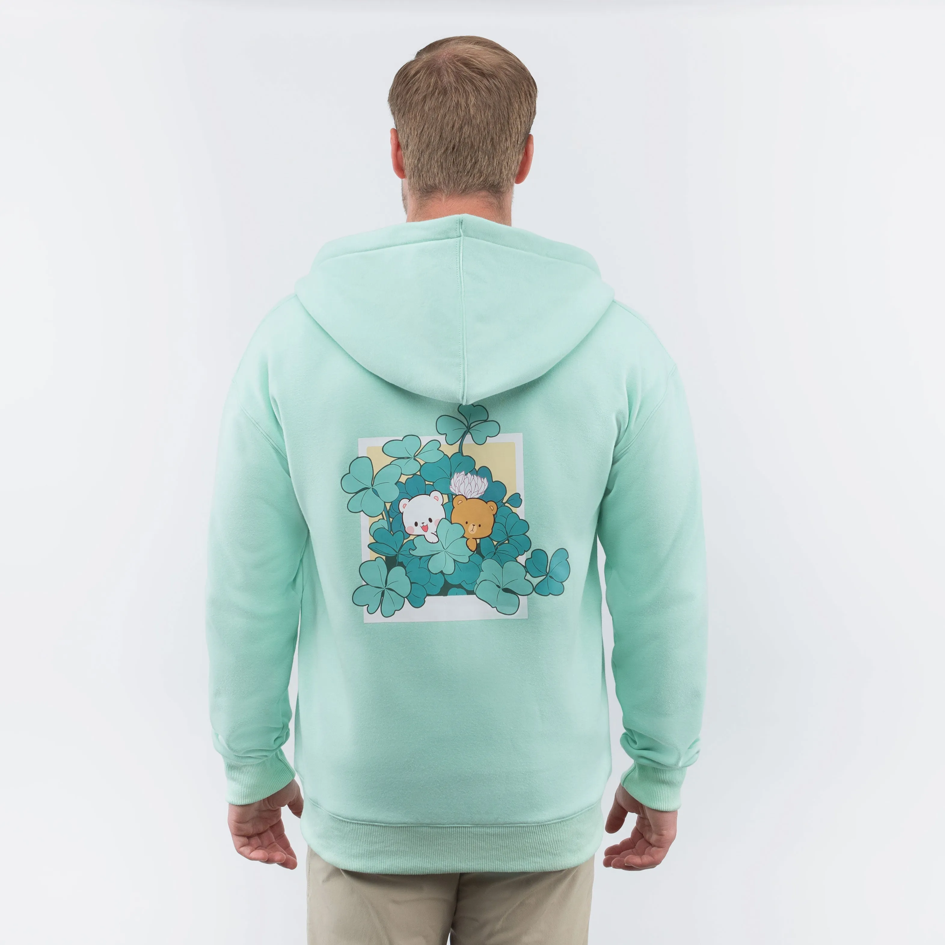 Clover Snapshot Hoodie - Green sold by Milk Mocha Bear product image thumbnail 4