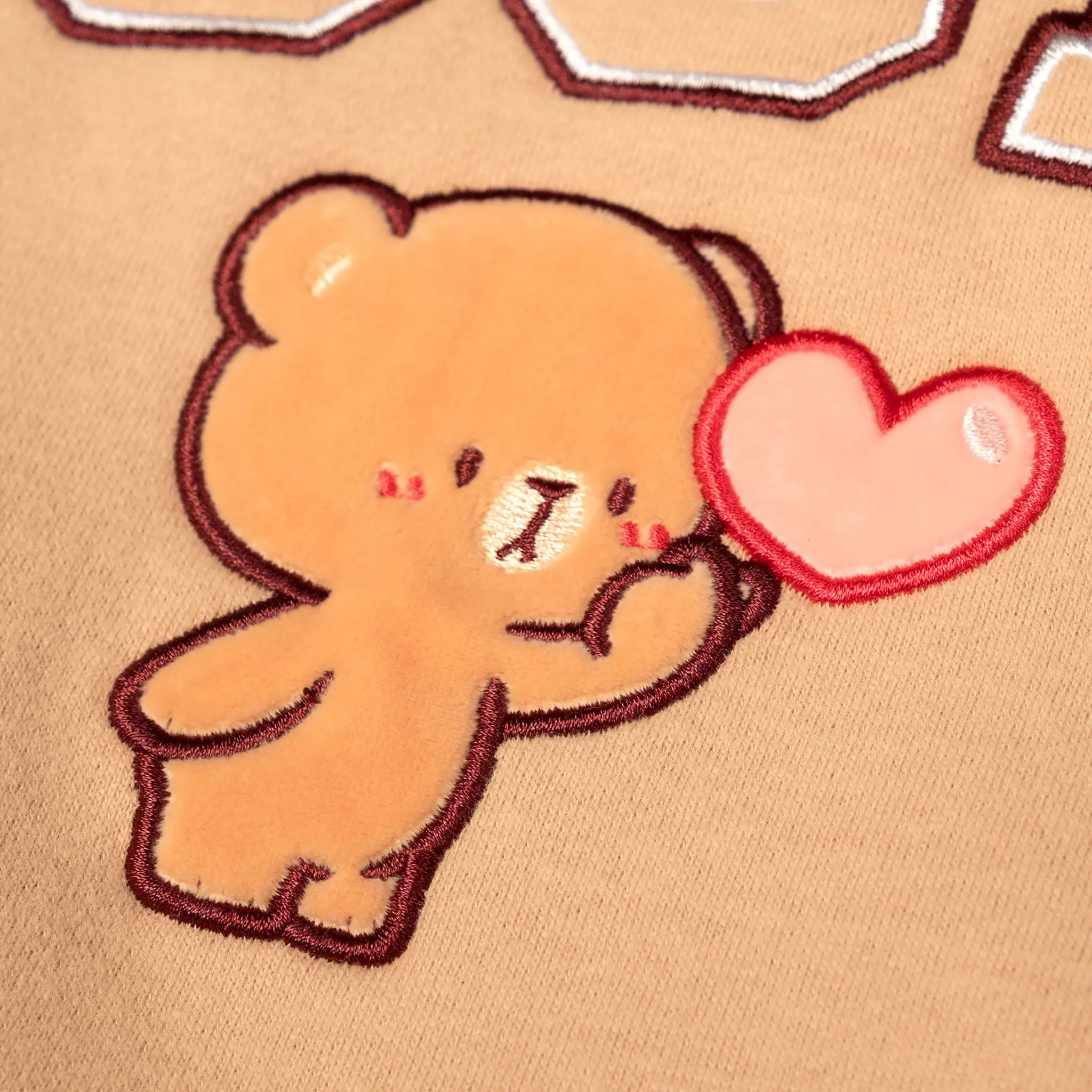 Varsity Crewneck - Mocha sold by Milk Mocha Bear product image thumbnail 2