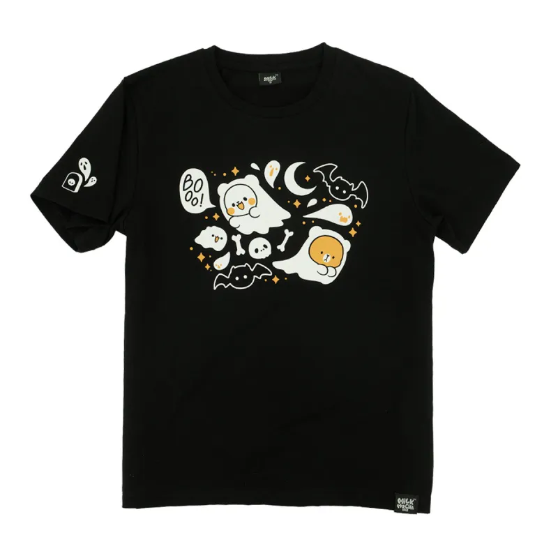 Ghosts Halloween T-Shirt sold by Milk Mocha Bear