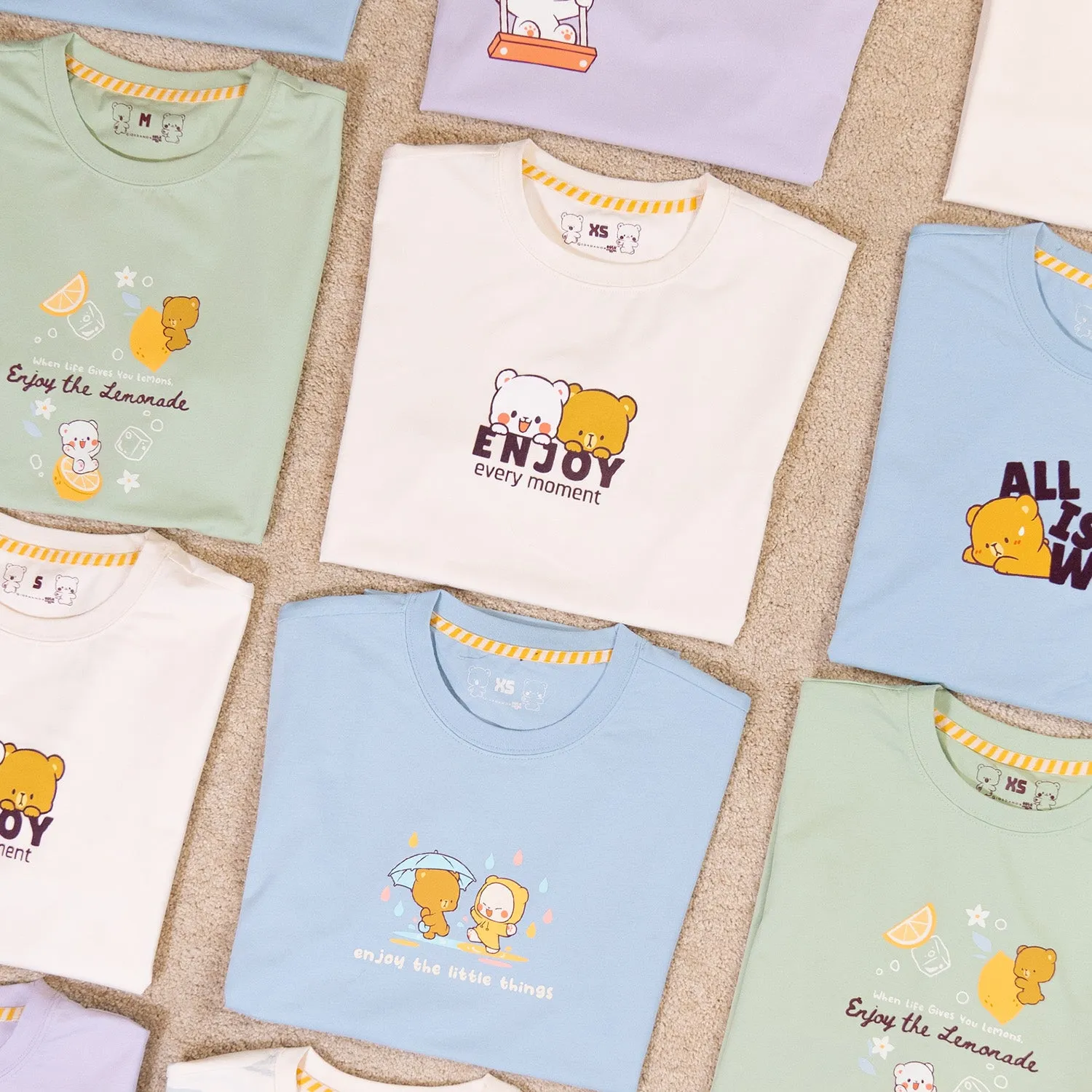 Giordano x Milk Mocha Bear: Painting Stripes sold by Milk Mocha Bear product image thumbnail 4