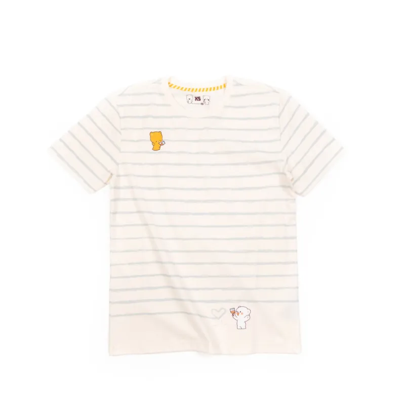 Giordano x Milk Mocha Bear: Painting Stripes sold by Milk Mocha Bear