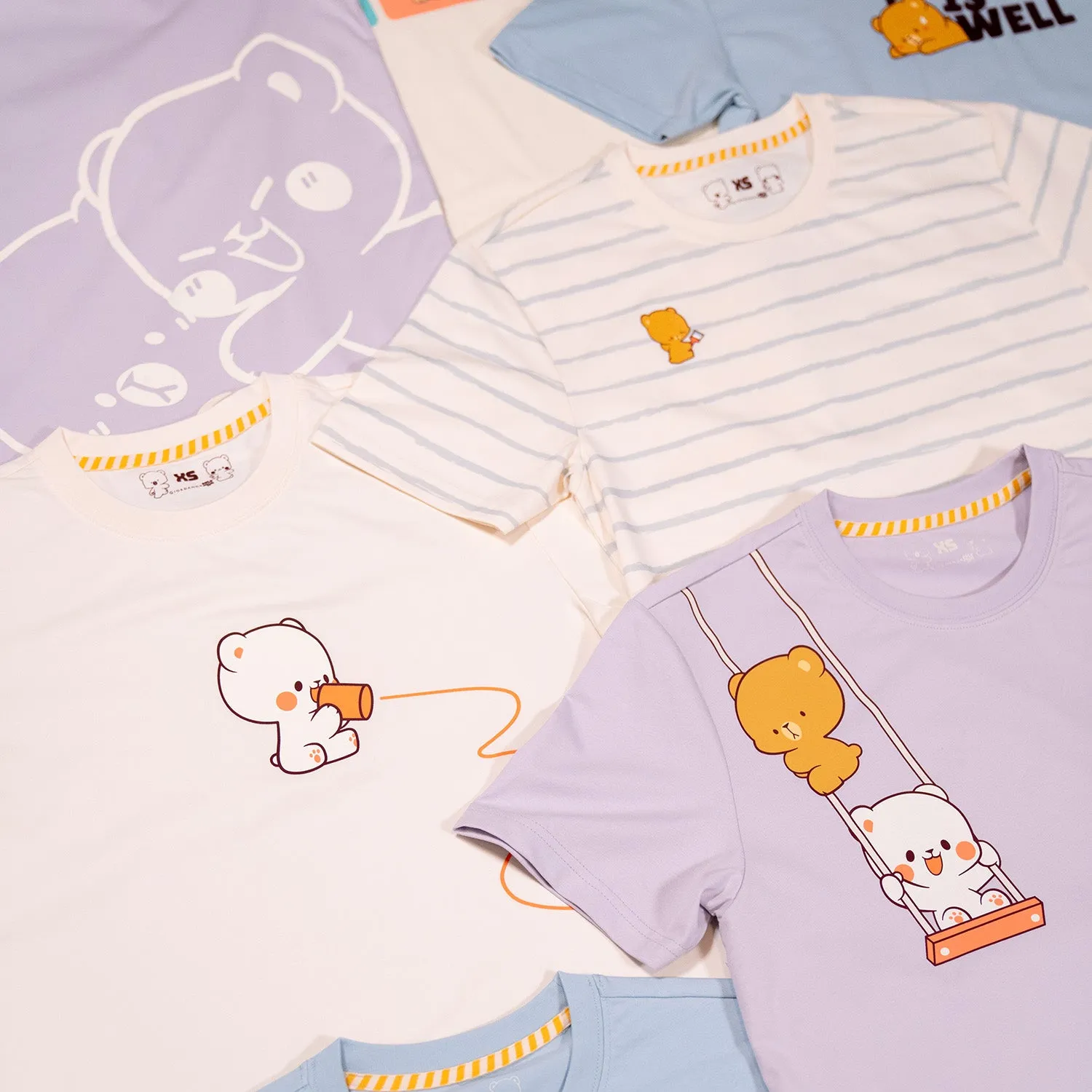 Giordano x Milk Mocha Bear: Painting Stripes sold by Milk Mocha Bear product image thumbnail 5