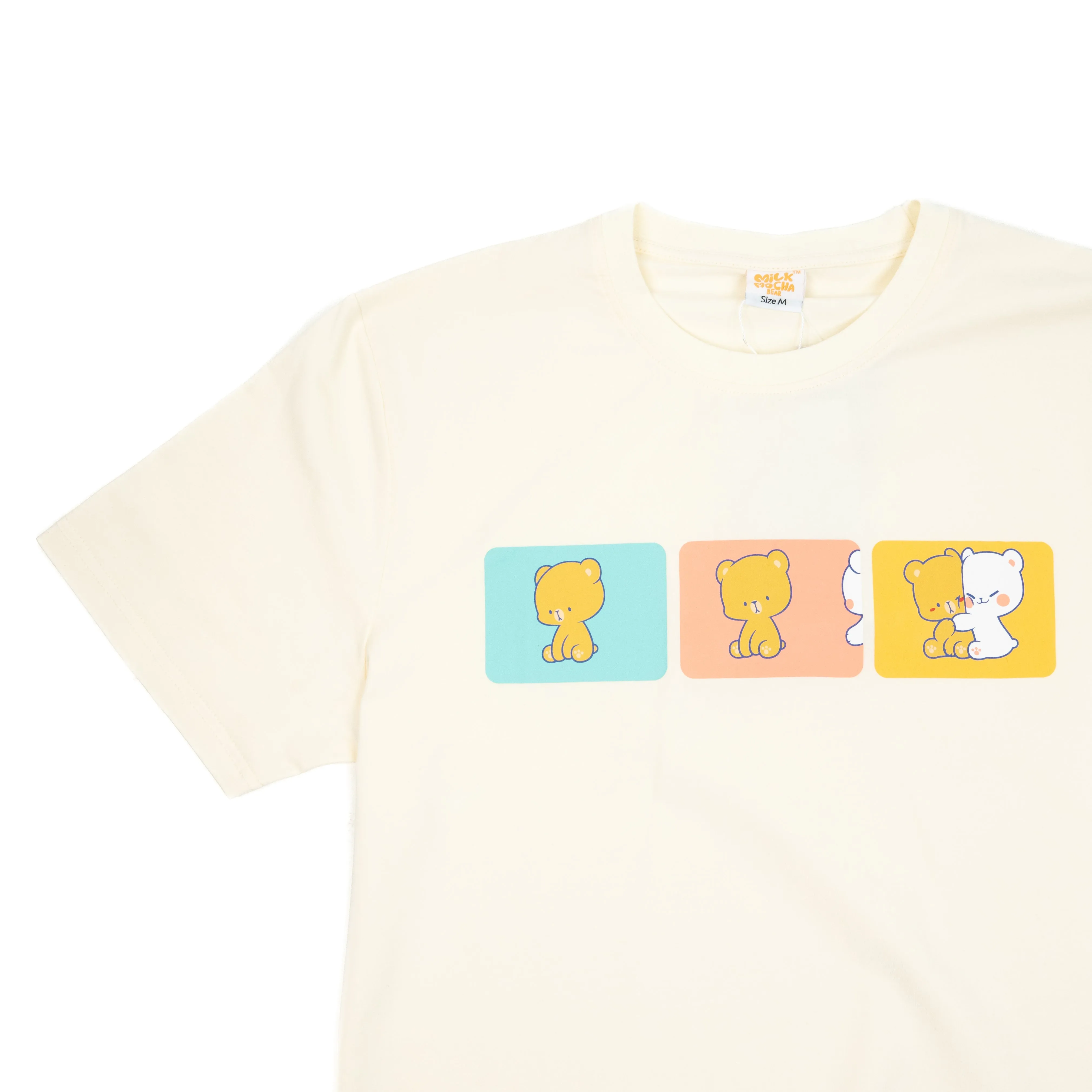 Hug Comic T-Shirt sold by Milk Mocha Bear product image thumbnail 2