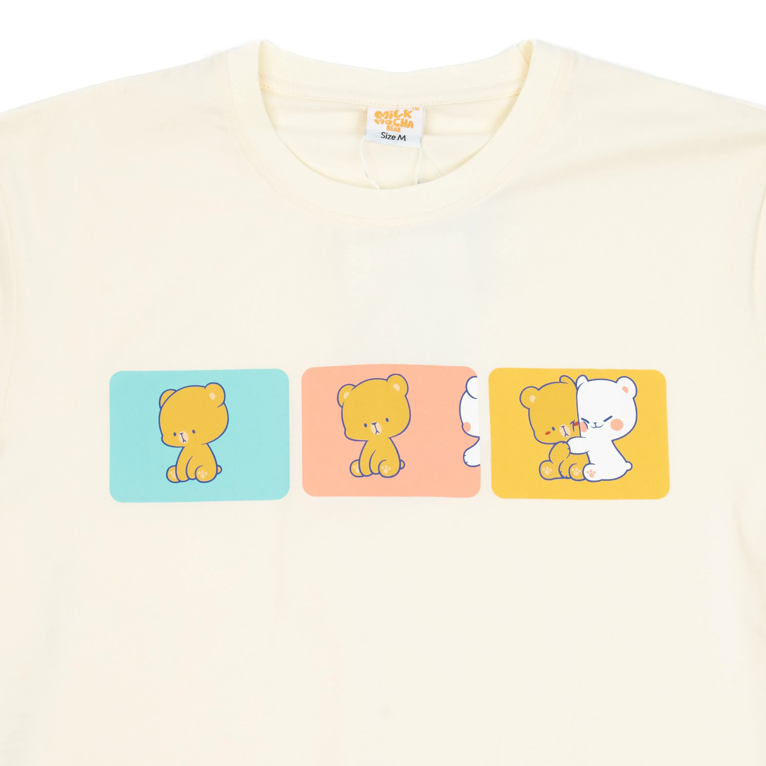 Hug Comic T-Shirt sold by Milk Mocha Bear product image thumbnail 4