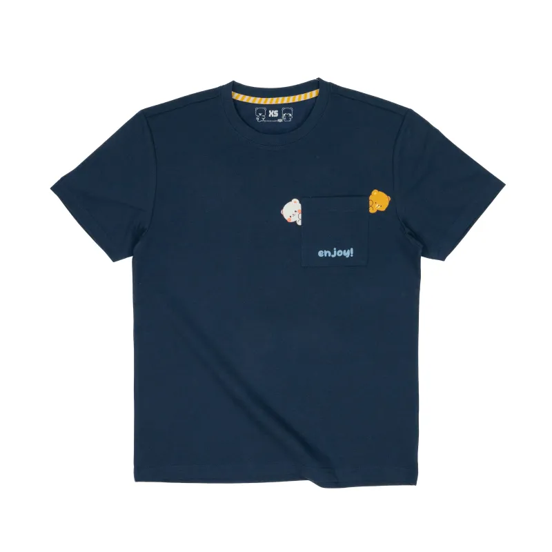 Giordano X Milk Mocha Bear: Peek-a-Pocket sold by Milk Mocha Bear