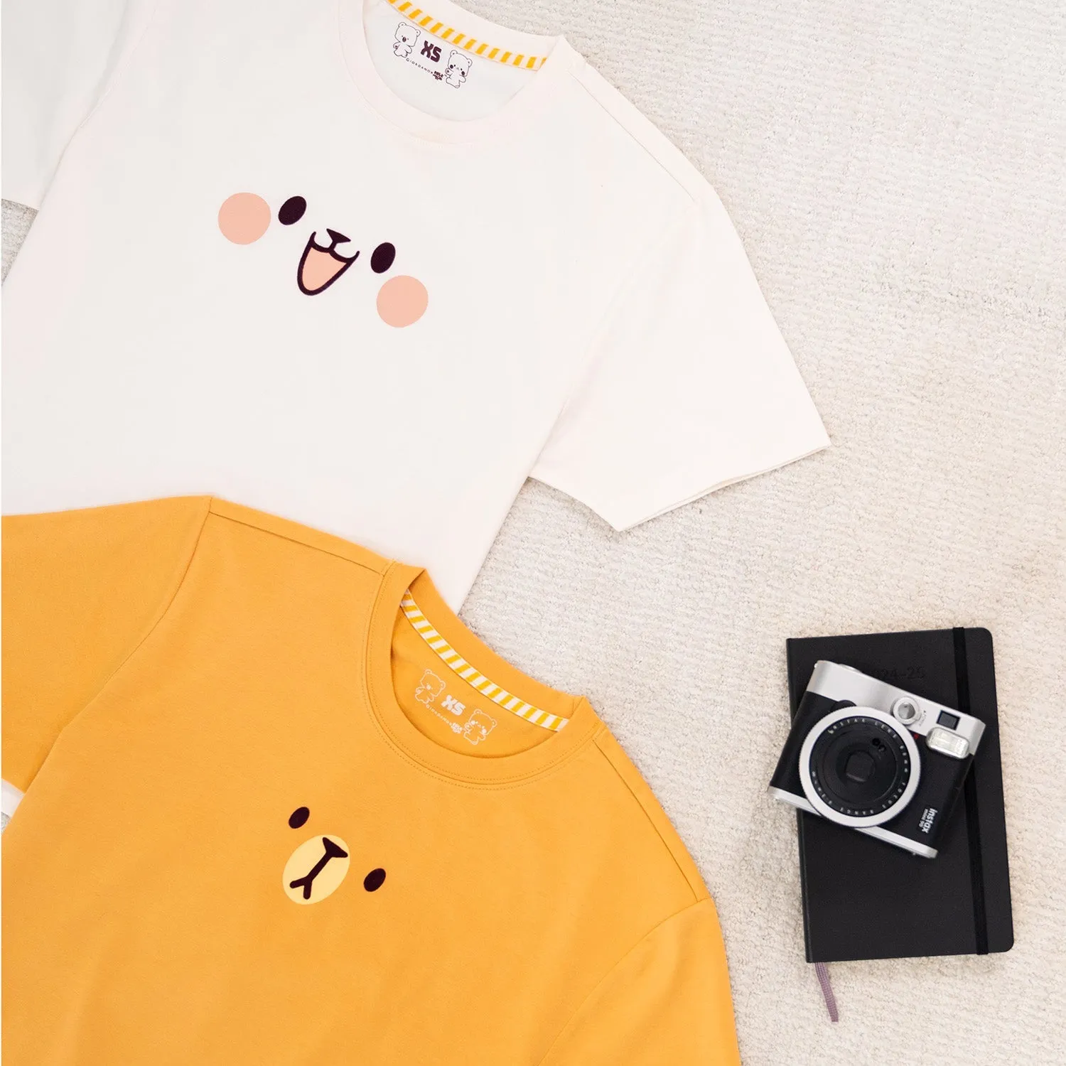 Giordano X Milk Mocha Bear: Mocha T-shirt sold by Milk Mocha Bear product image thumbnail 5
