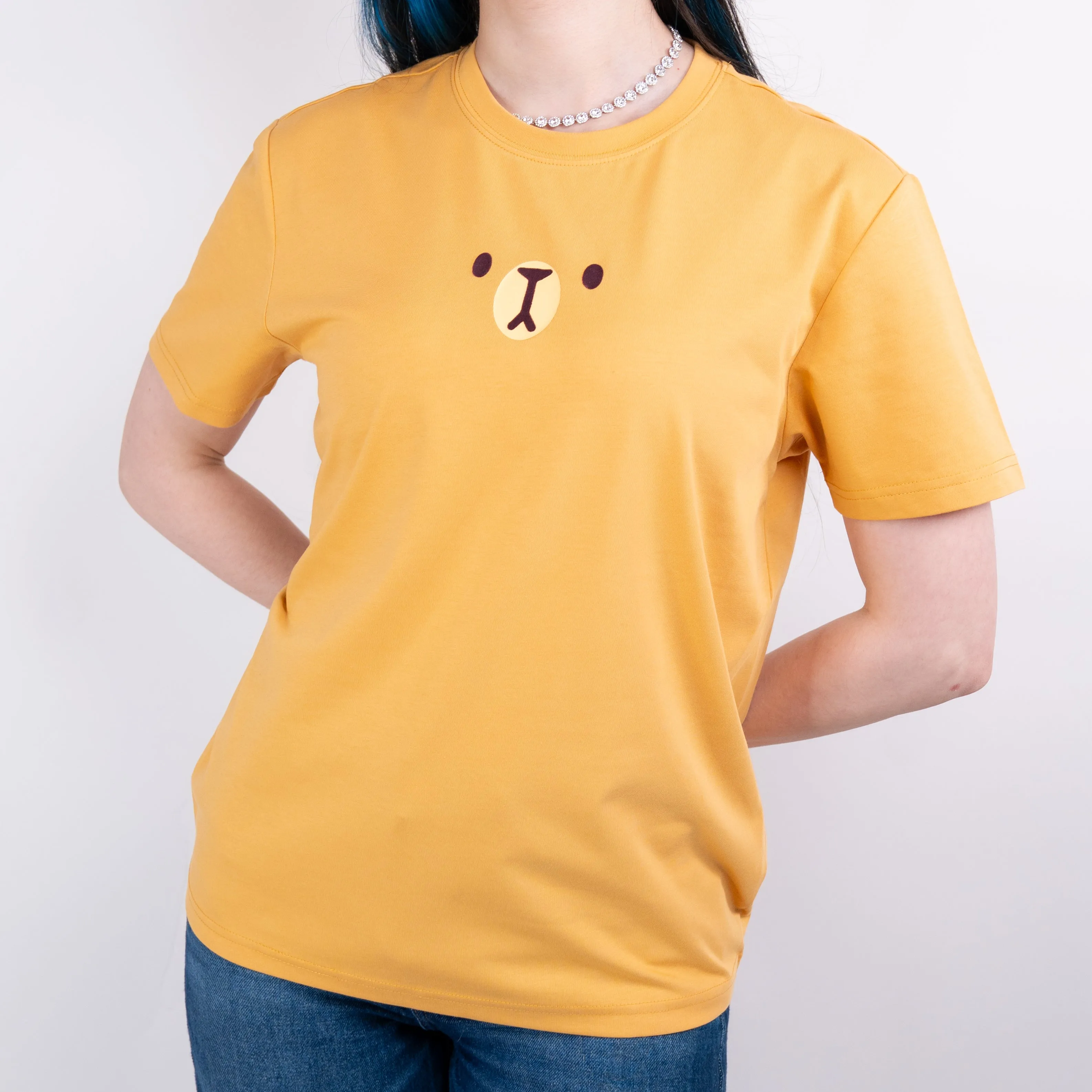 Giordano X Milk Mocha Bear: Mocha T-shirt sold by Milk Mocha Bear product image thumbnail 2