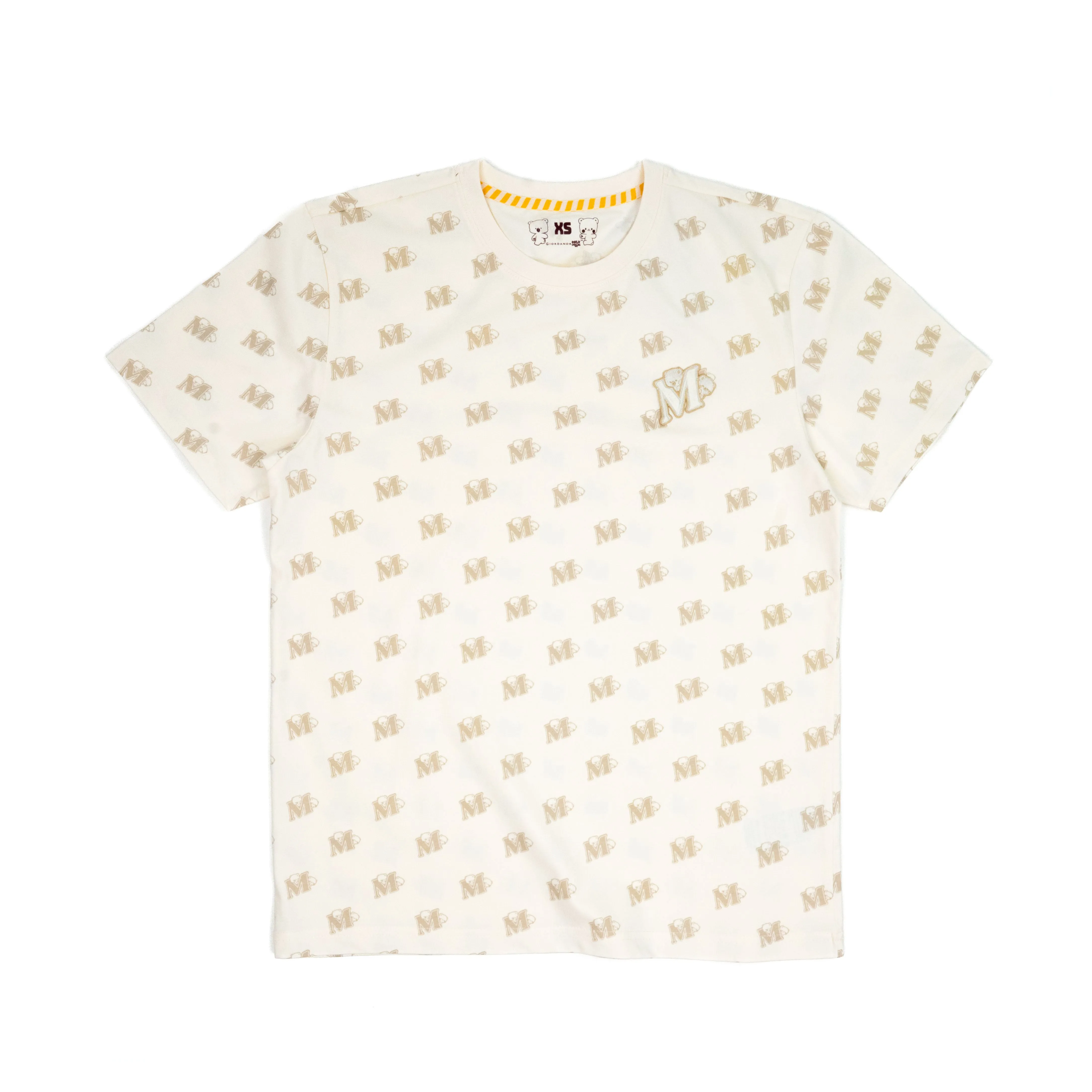 Giordano X Milk Mocha Bear: Monogram (Beige) sold by Milk Mocha Bear