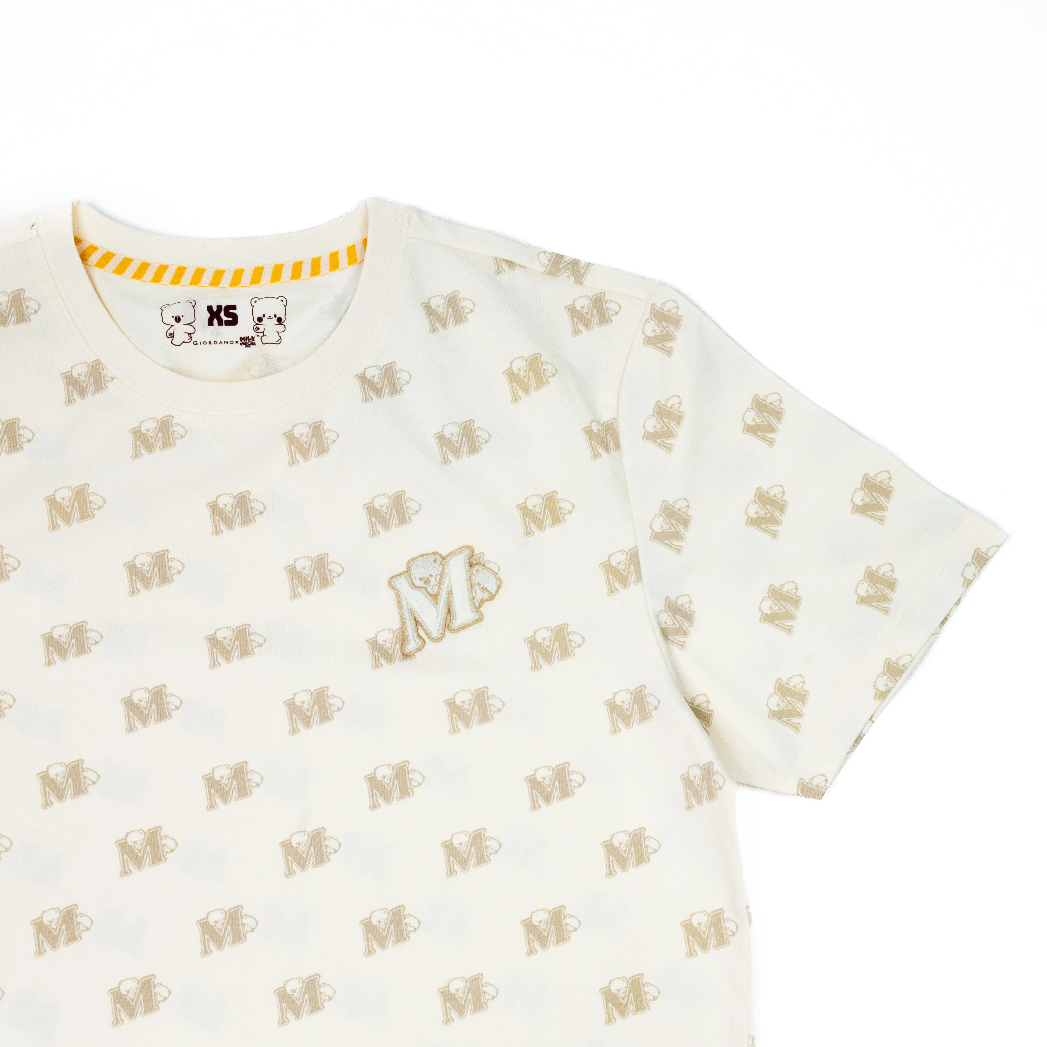 Giordano X Milk Mocha Bear: Monogram (Beige) sold by Milk Mocha Bear product image thumbnail 3