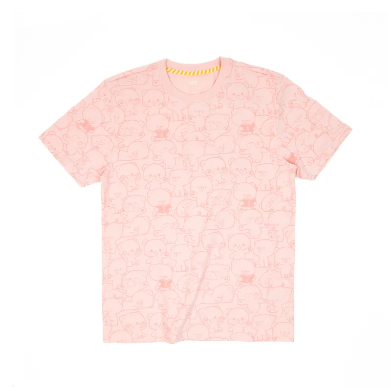 Giordano X Milk Mocha Bear: Daily Life Collage (Pink) sold by Milk Mocha Bear