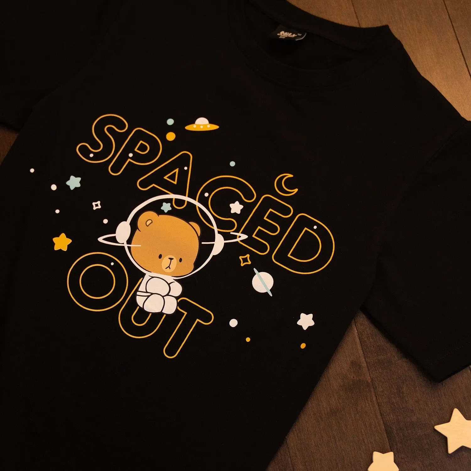 Spaced Out T-shirt sold by Milk Mocha Bear product image thumbnail 4