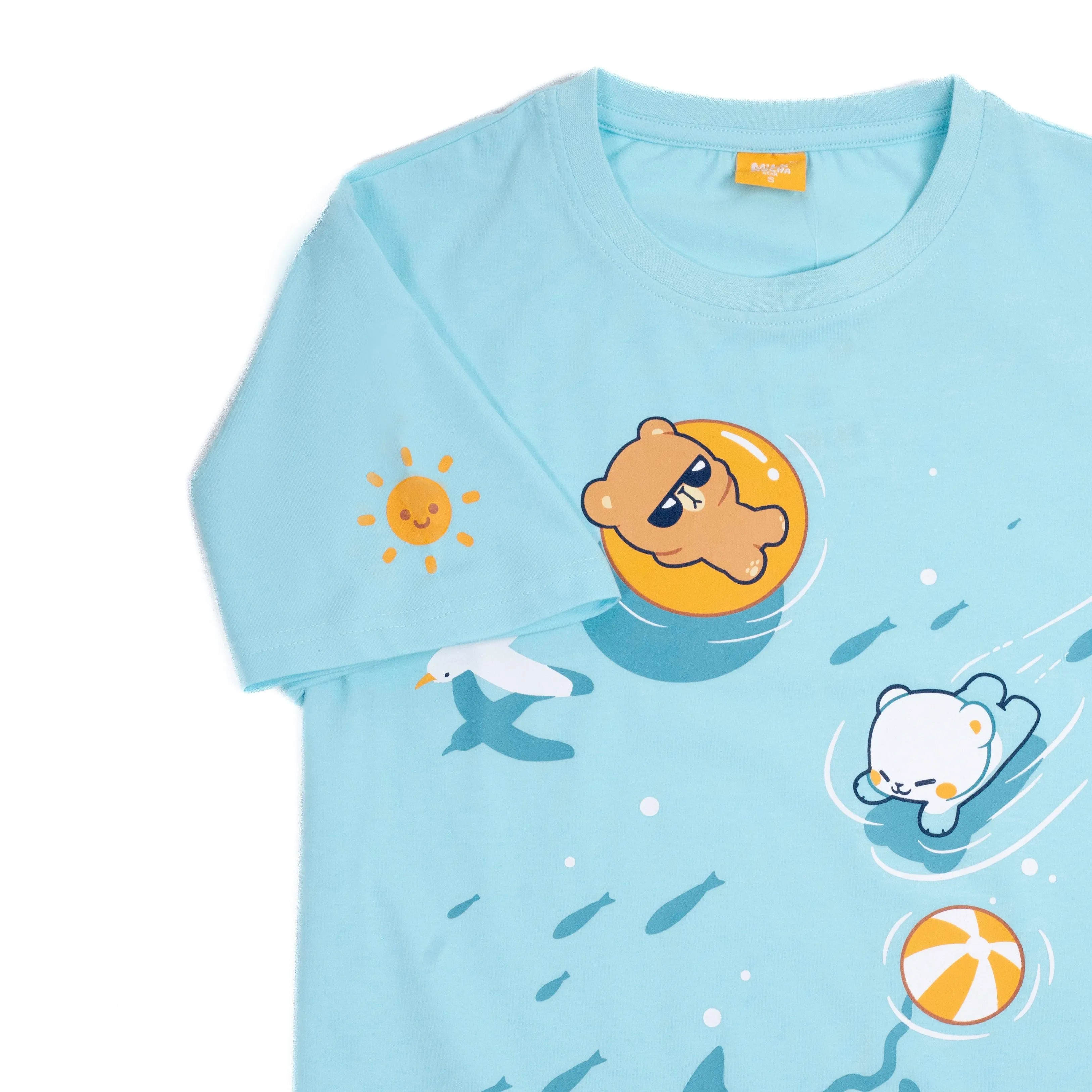 Ocean T-Shirt sold by Milk Mocha Bear product image thumbnail 2
