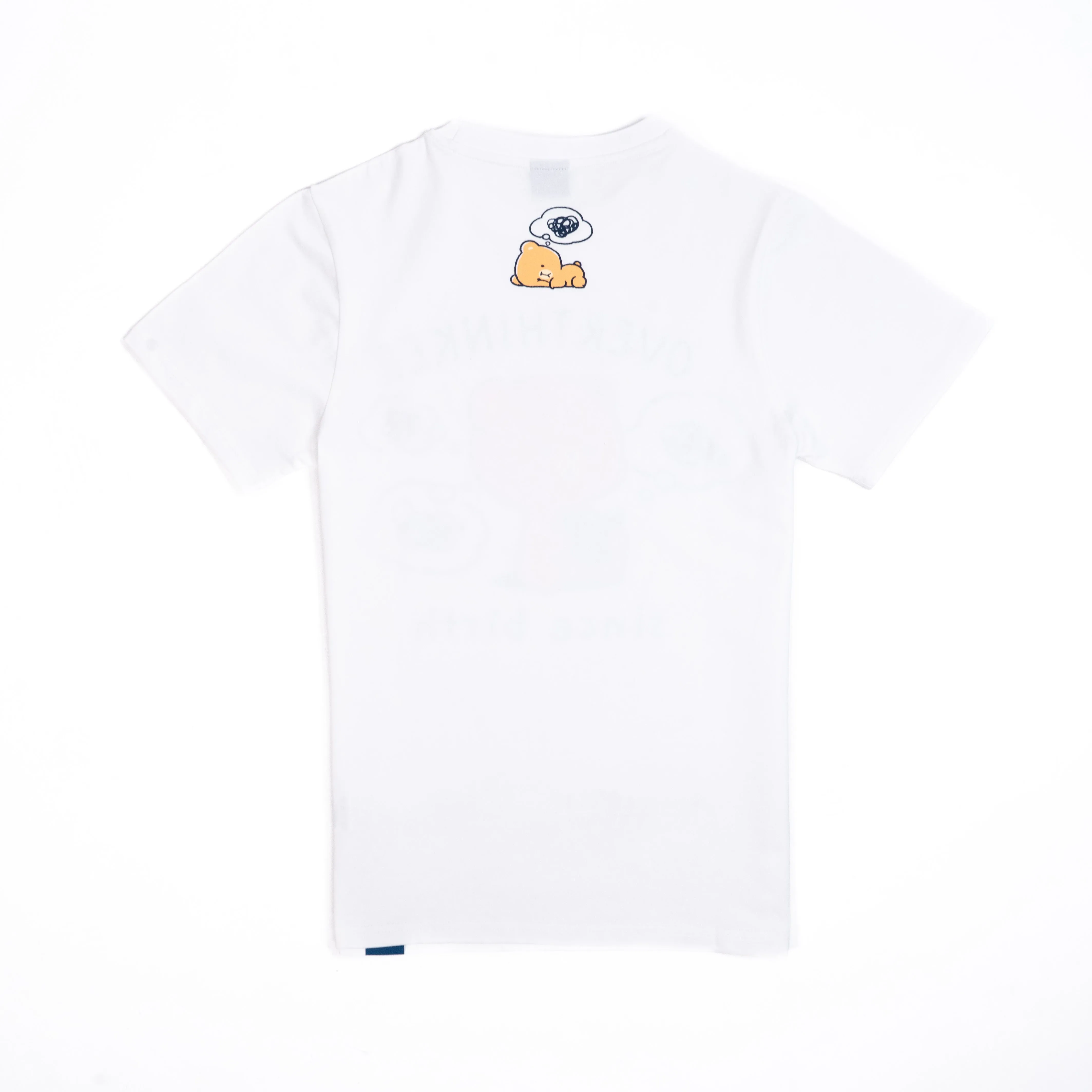 Overthinker T-shirt sold by Milk Mocha Bear product image thumbnail 2